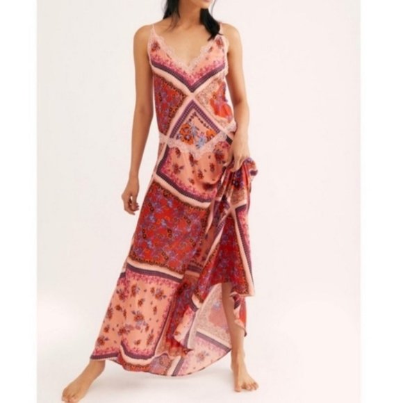 Free People Stevie maxi lace trimmed dress-NWT - Picture 7 of 8